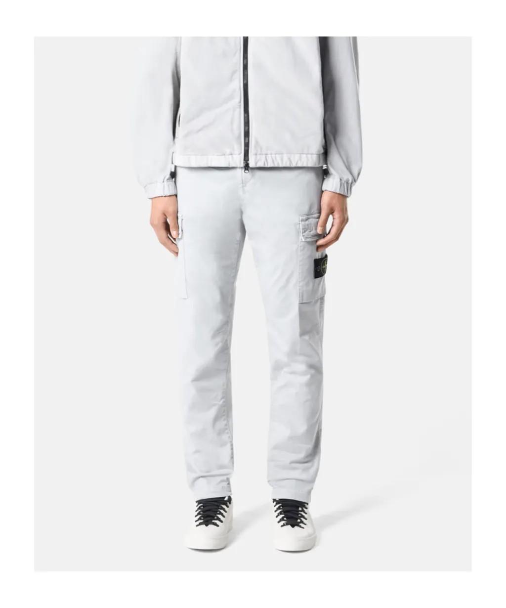 Regular Tapered-Fit Cargo Pants With Zipper Pockets