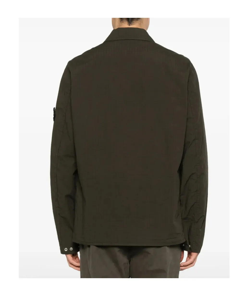 Compass-Badge Overshirt