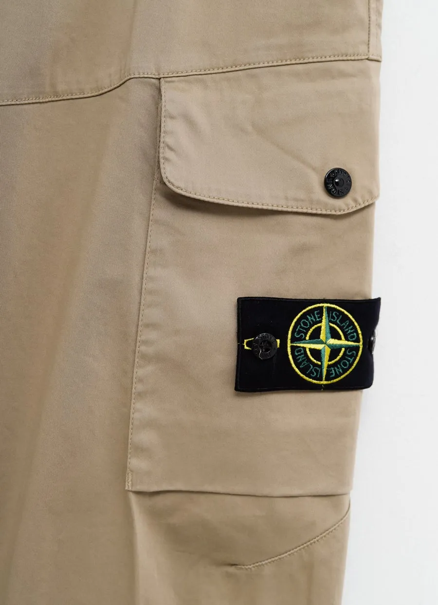 Logo Patch Regular Fit Cargo Pants