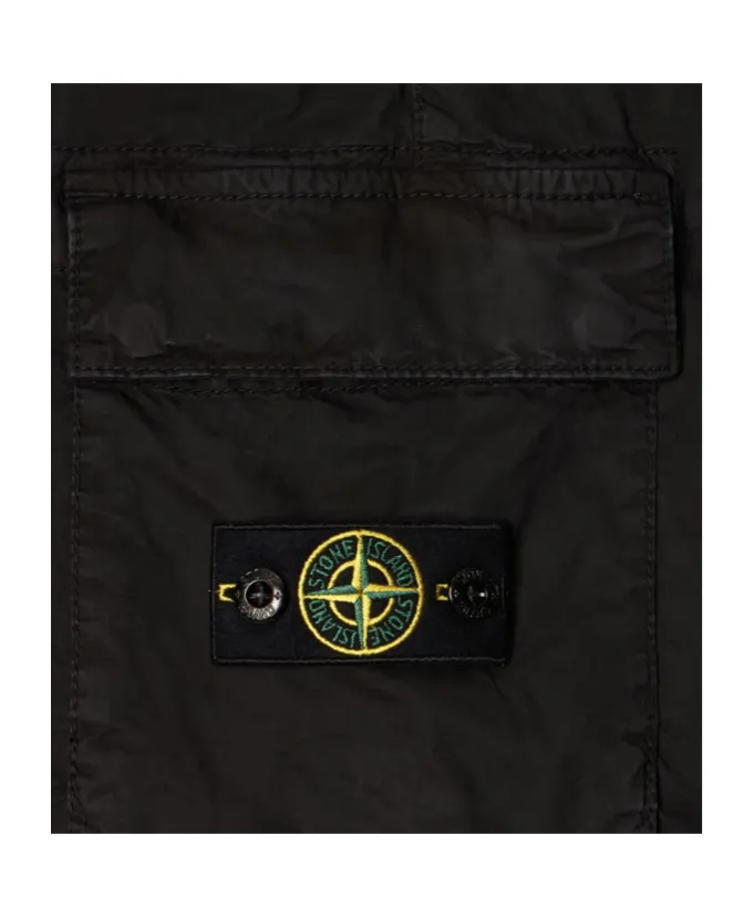 Compass-Motif Shorts