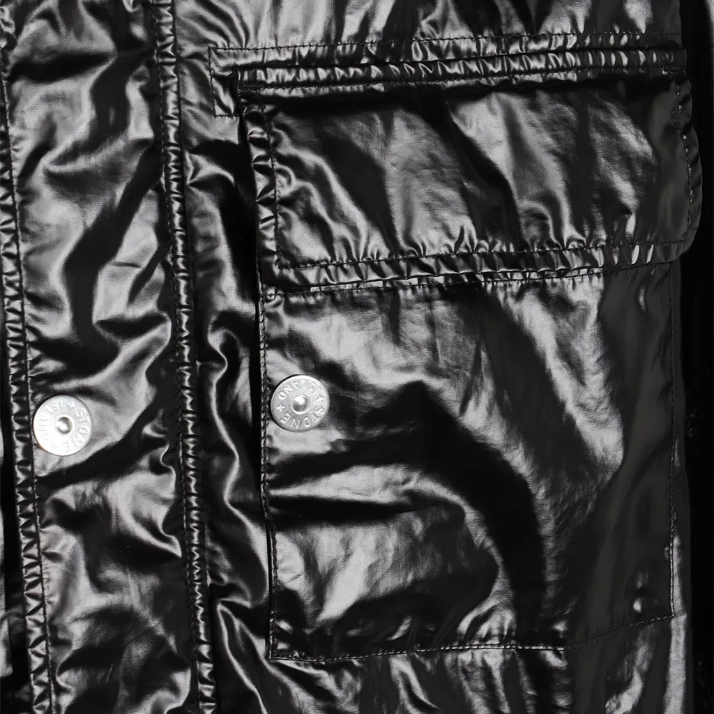 Wind And Water Resistant Hooded Padded Jacket