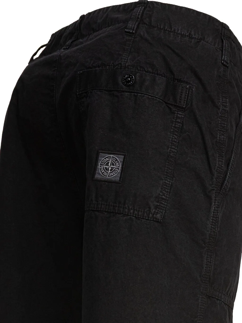 Logo Patch Straight-Leg Pants