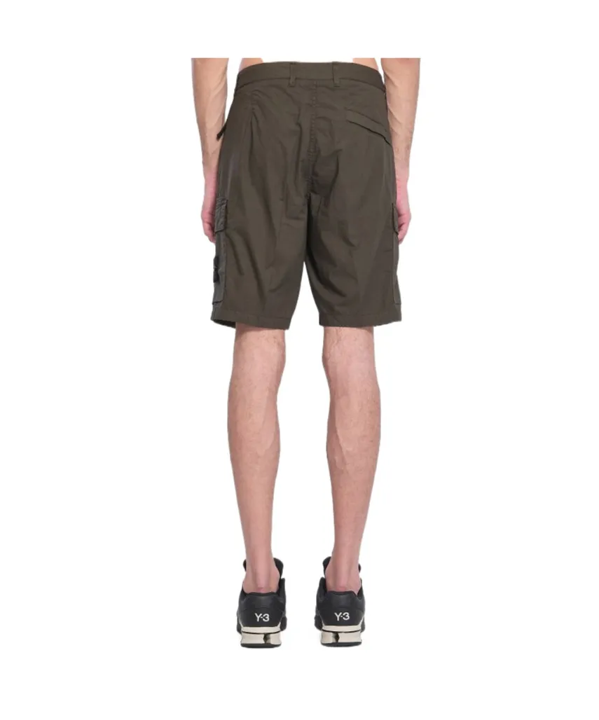 Logo Patch Cargo Shorts