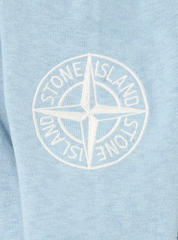 Junior Compass Embroidered Long-Sleeved T-Shirt