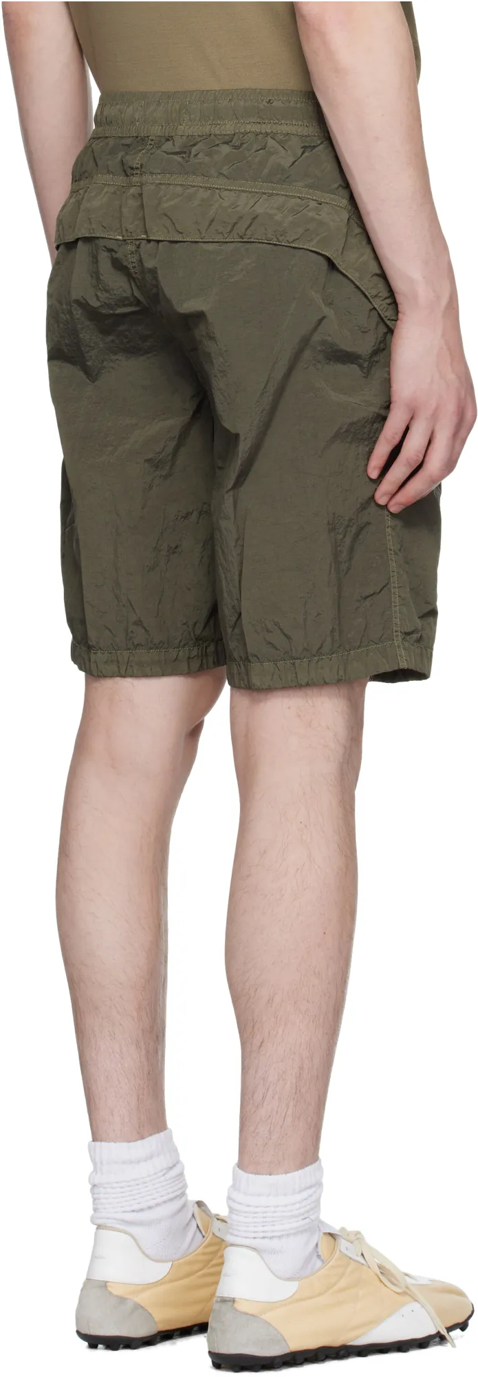 Compass-Badge Track Shorts