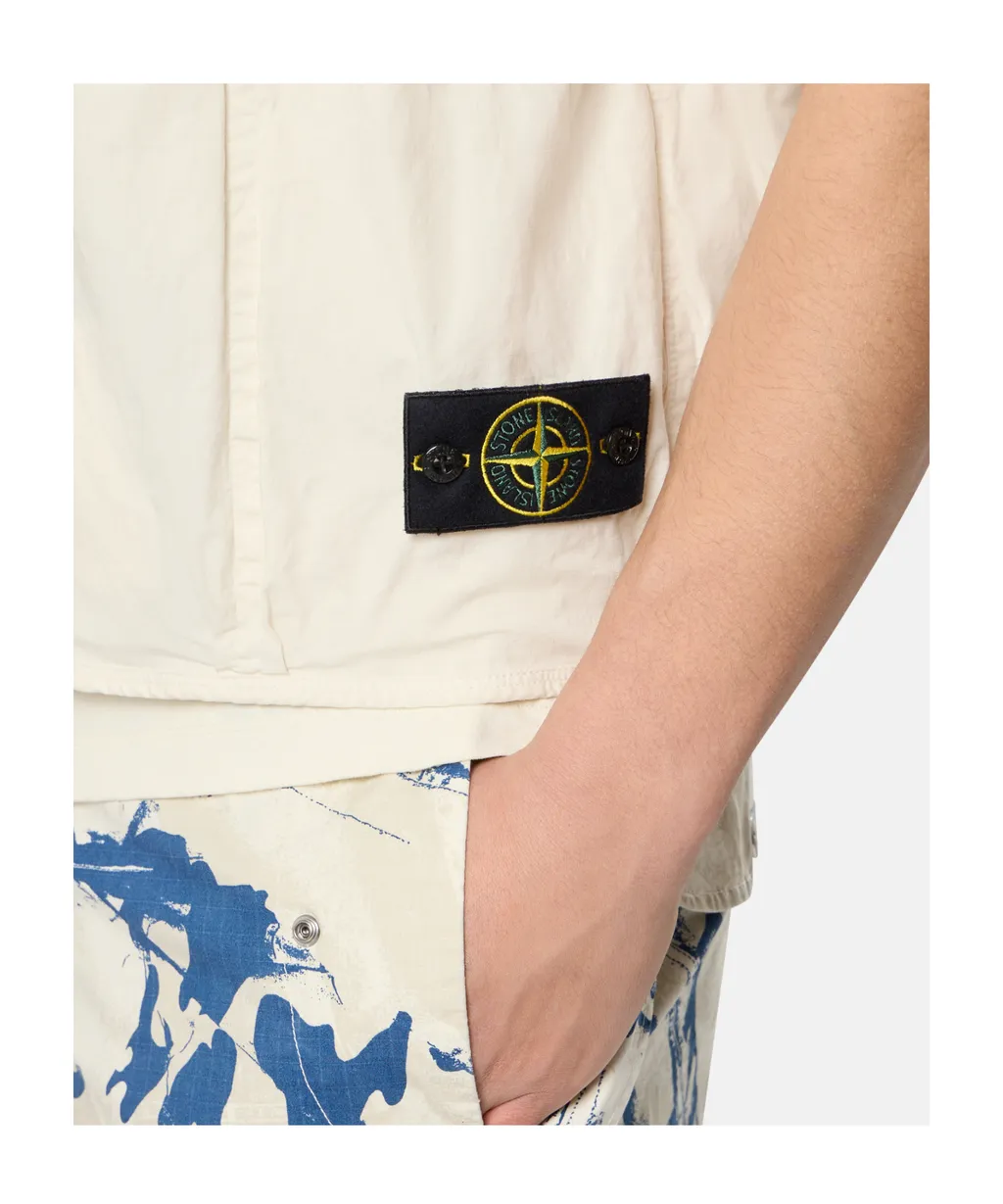 Compass-Badge Hooded Jacket