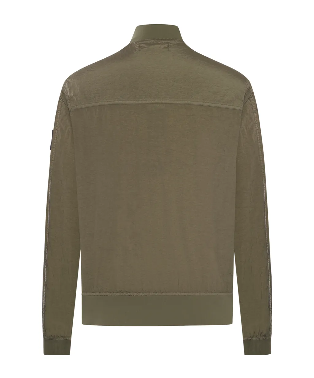 Logo-Patch Zipped Jacket