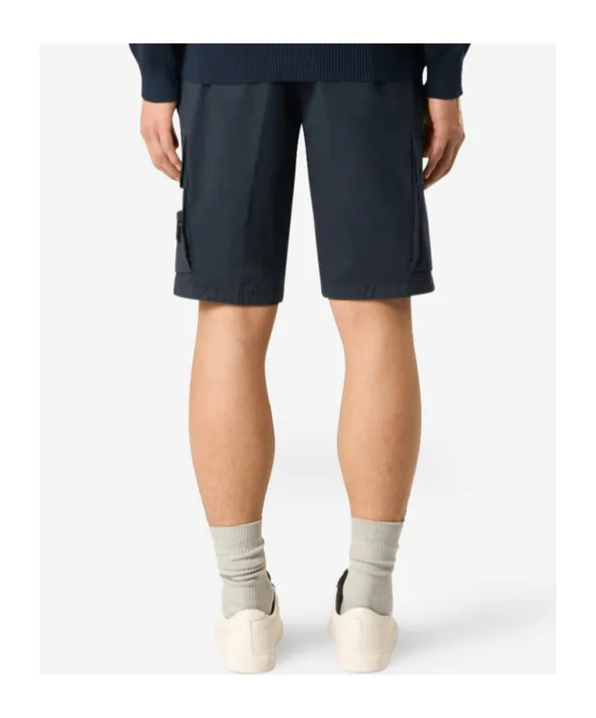 Logo Patch Cargo Shorts