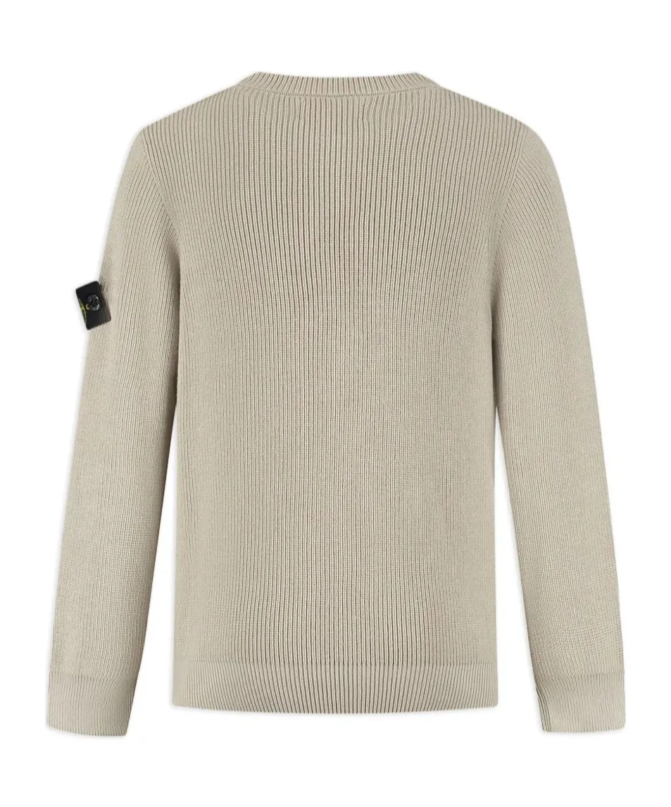 Compass-Badge Crewneck Jumper