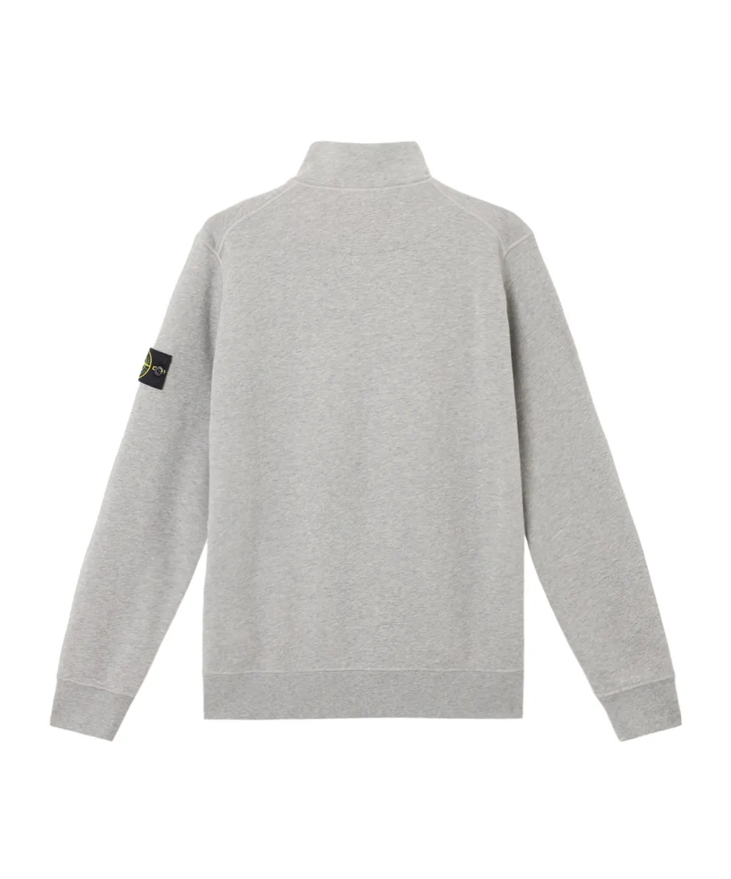 Logo-Patch Half-Zip Sweatshirt