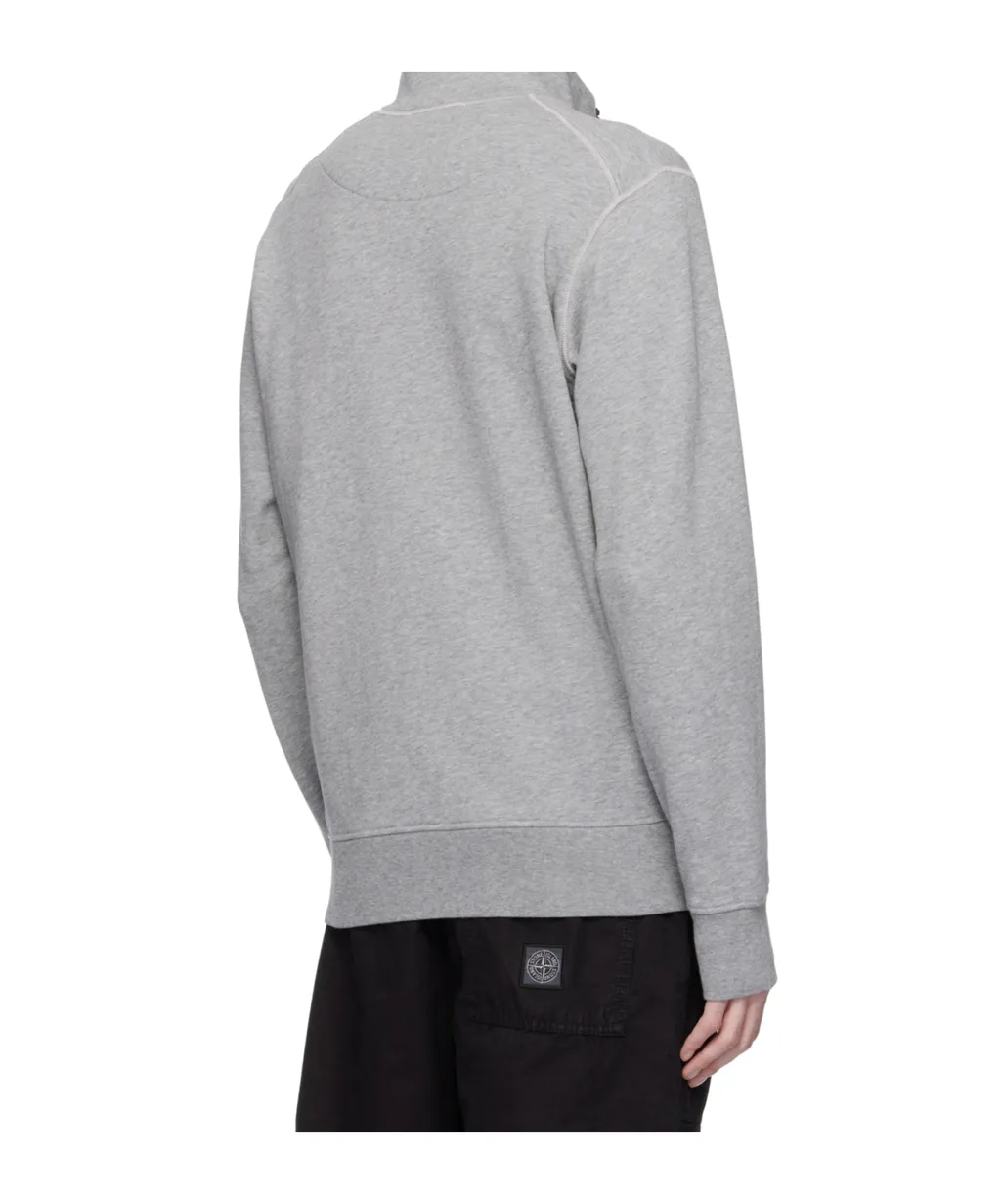 Logo-Patch Half-Zip Sweatshirt
