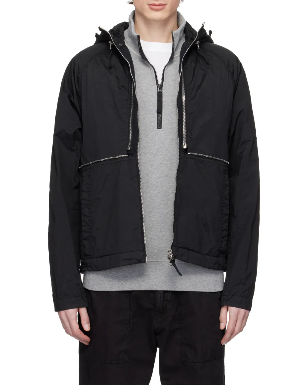 Convertible Hooded Jacket