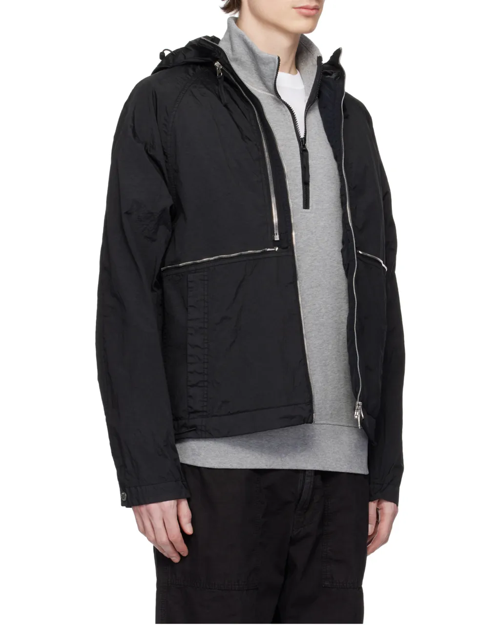 Convertible Hooded Jacket