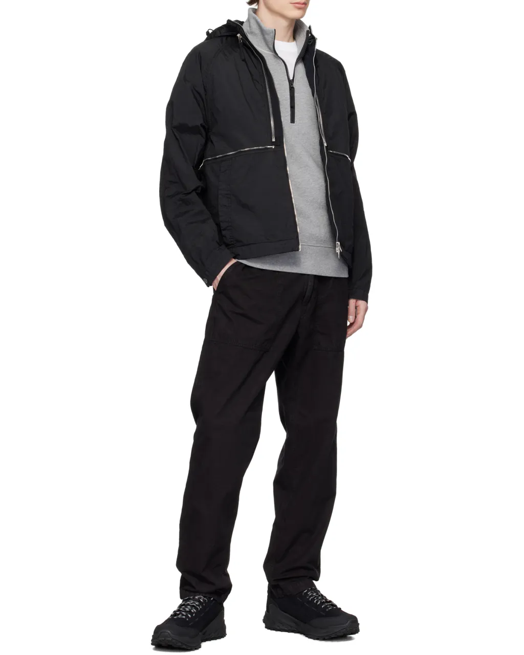 Convertible Hooded Jacket