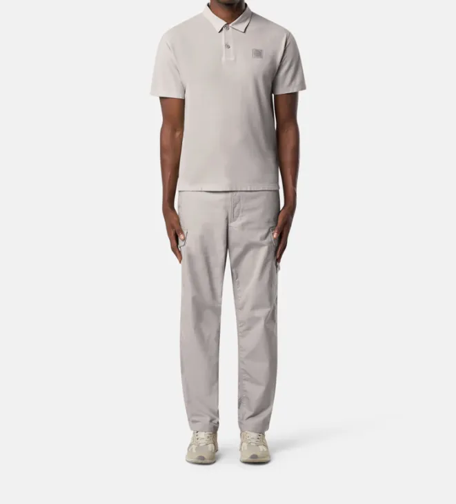 Logo Patch Short-Sleeved Polo Shirt