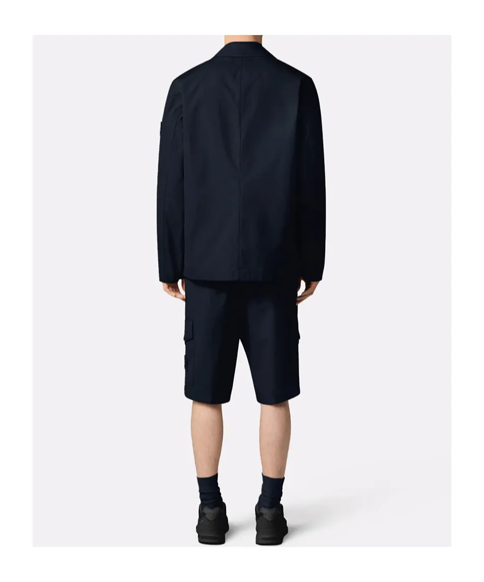 Blazer With Natural Weather Barrier And Two-Way Zip