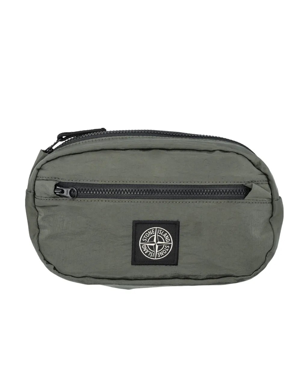 Junior Logo-Patch Zipped Belt Bag