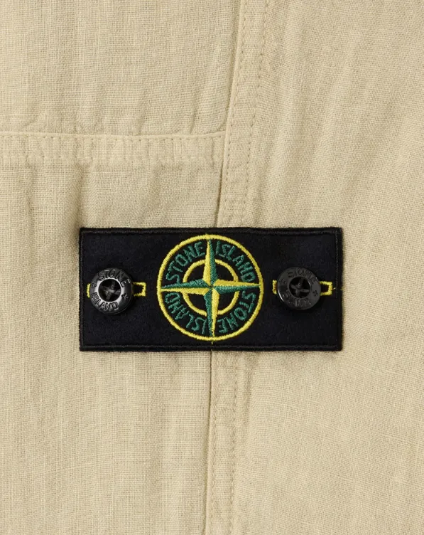 Logo Patch Straight-Leg Pants