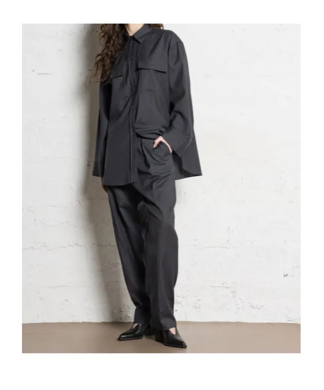 Straight-Leg Trousers
