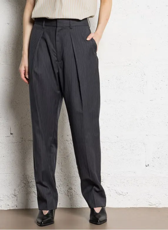 Straight-Leg Trousers
