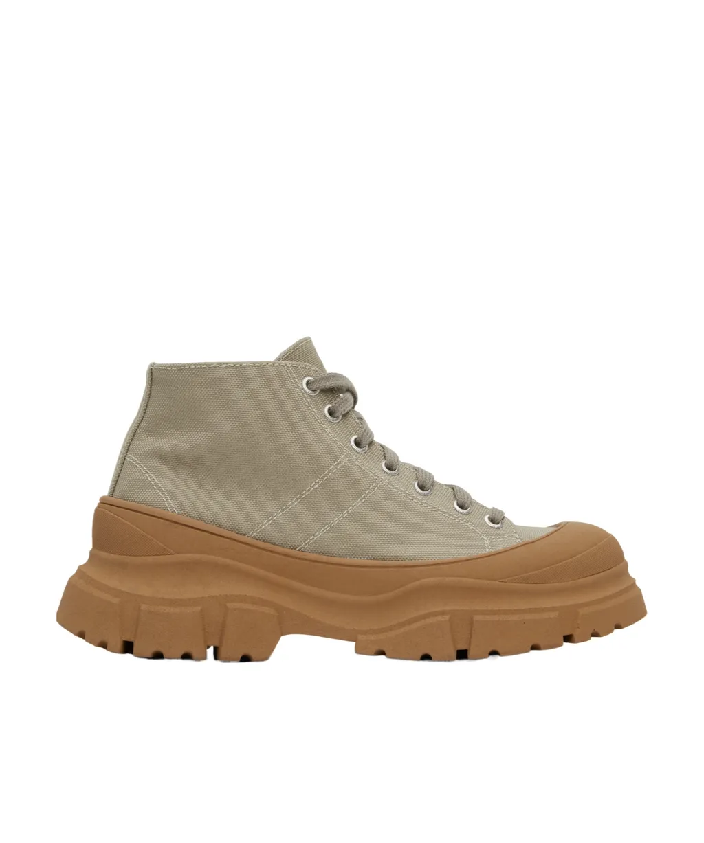 Lace-Up High-Top Sneakers