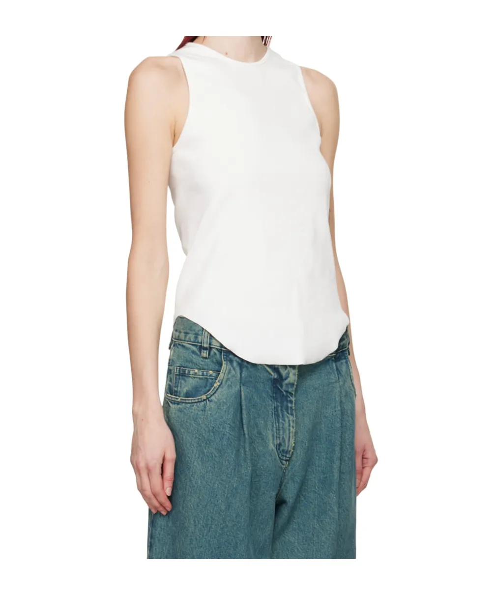 Round Neck Sleeveless Vest