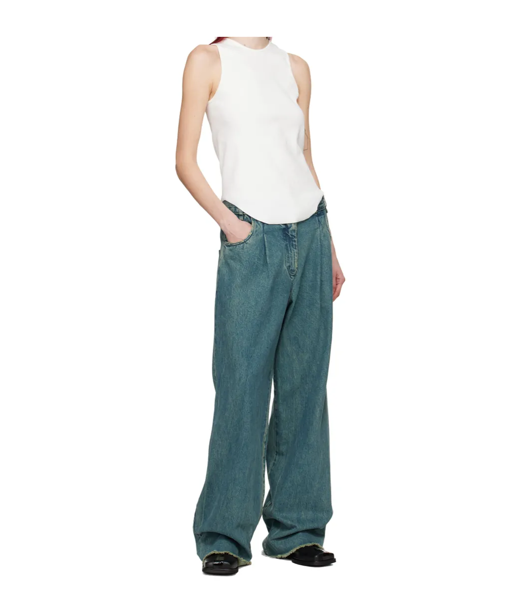 Round Neck Sleeveless Vest