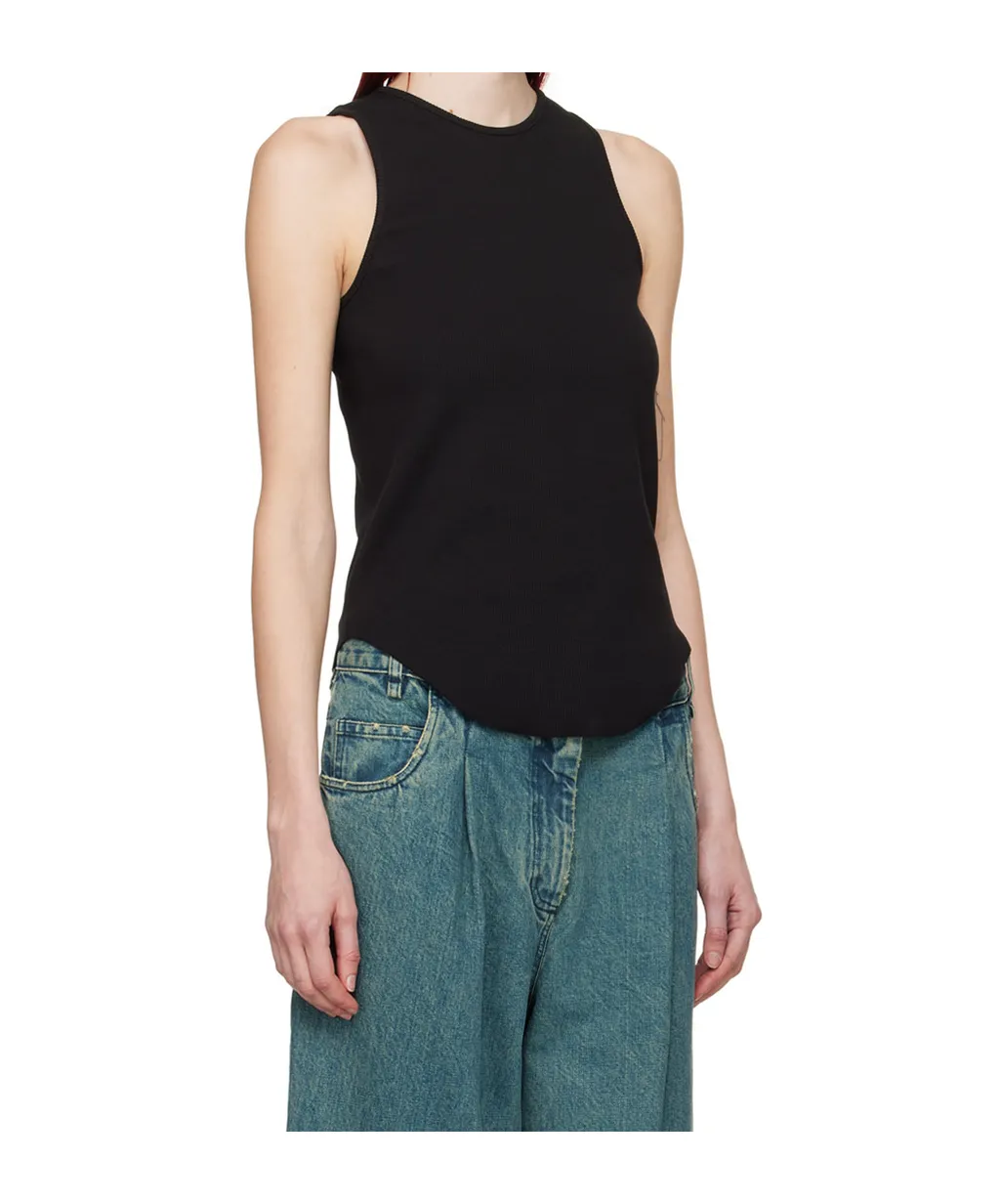 Round Neck Sleeveless Vest