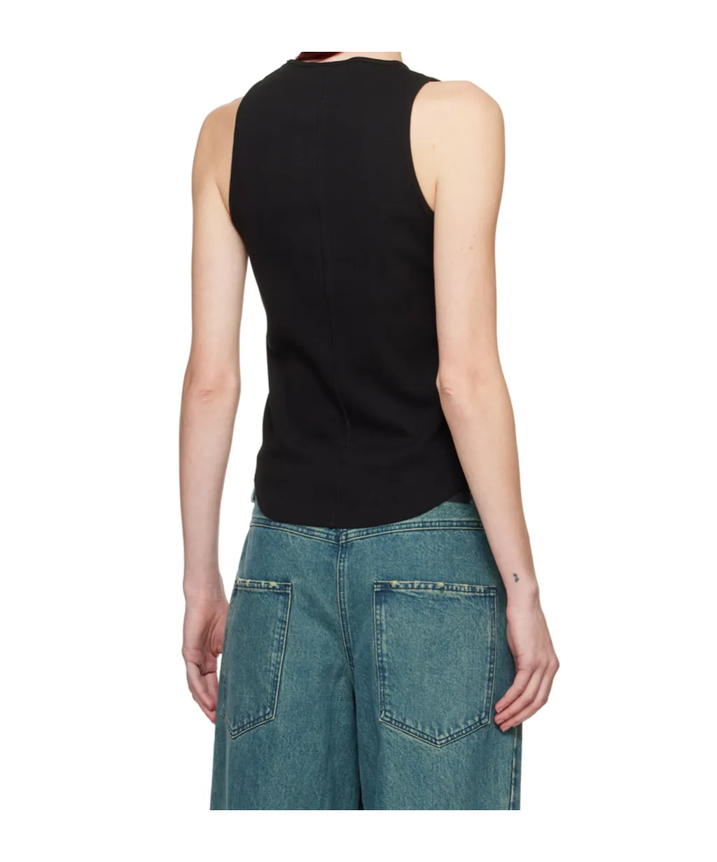 Round Neck Sleeveless Vest
