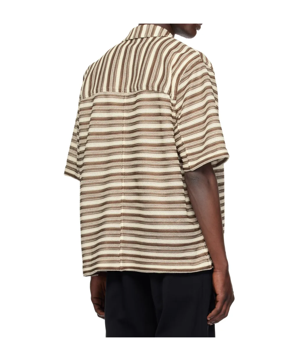 Jacquard Striped Shirt
