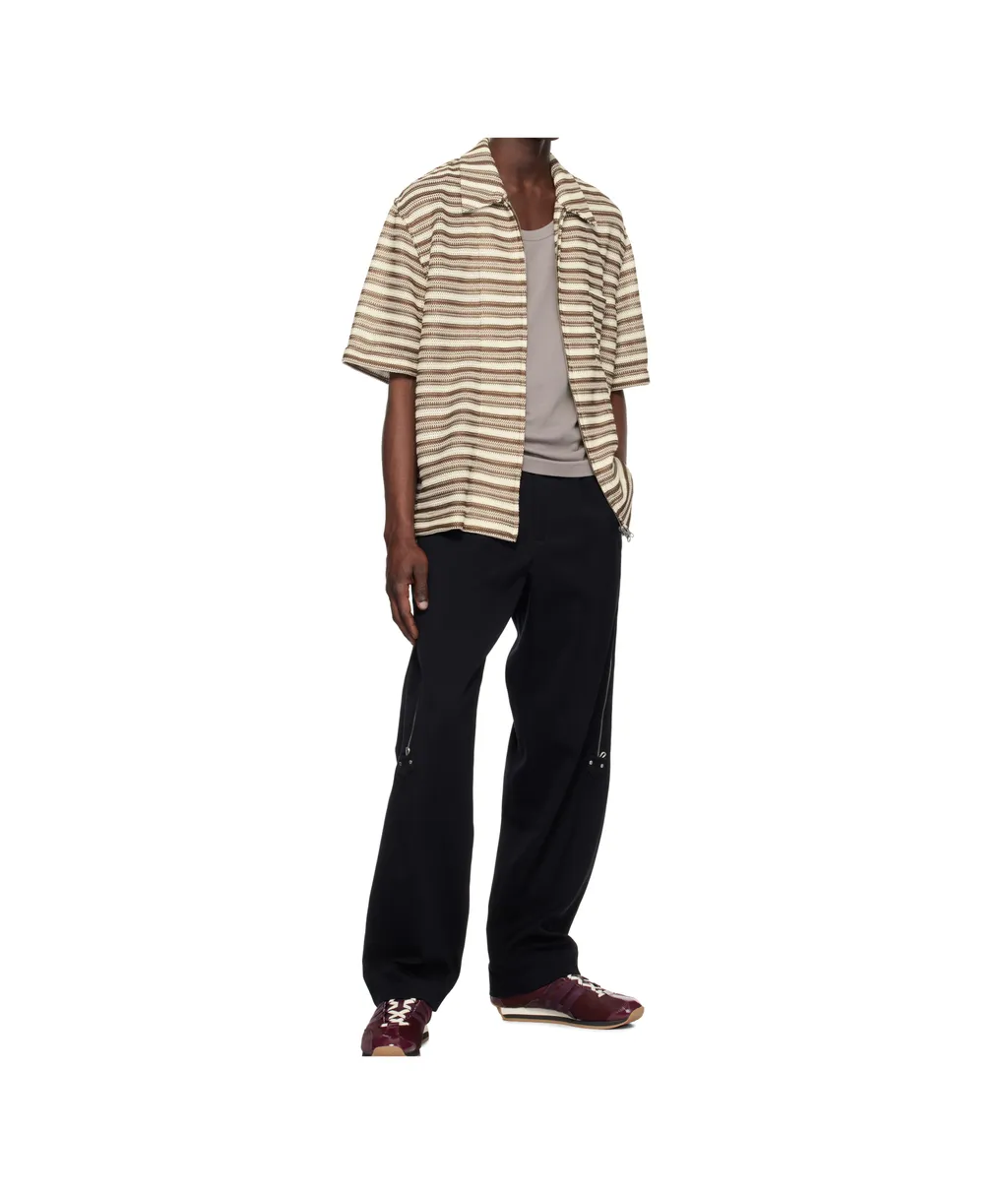 Jacquard Striped Shirt