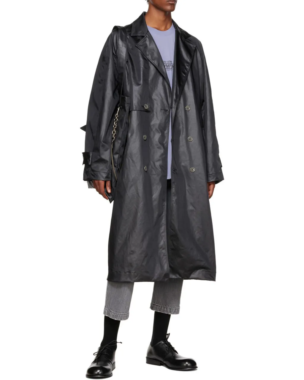 Straight-Leg Denim Jeans
