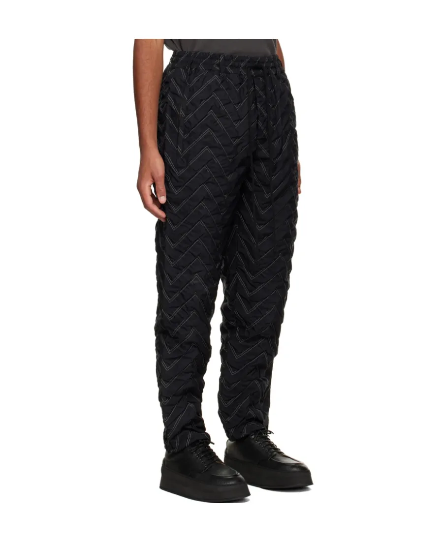 Logo Quilted Casual Pants