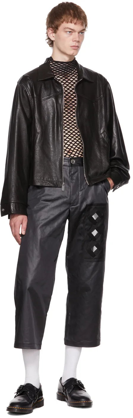 Logo Wide-Legged Casual Pants