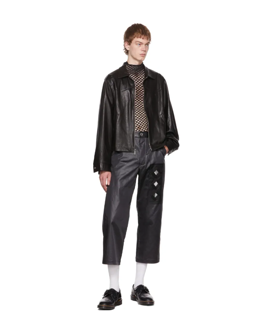 Logo Wide-Legged Casual Pants