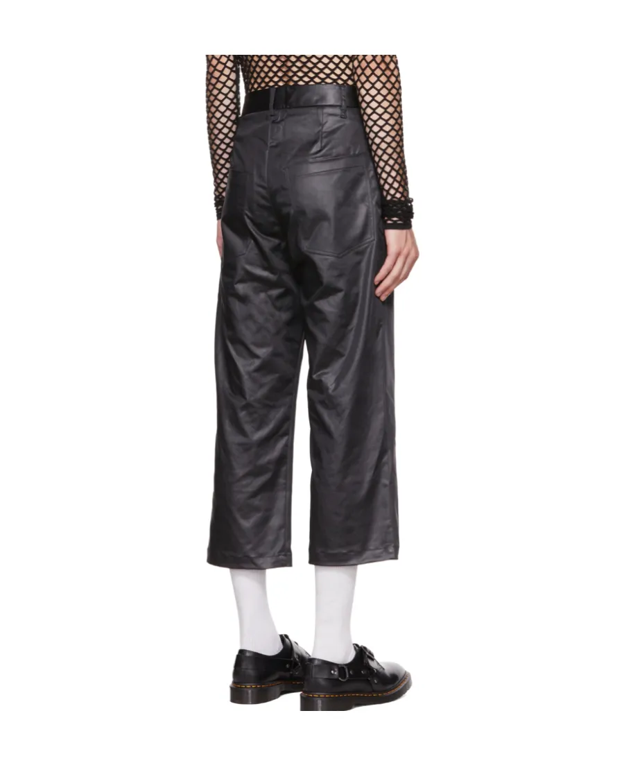 Logo Wide-Legged Casual Pants