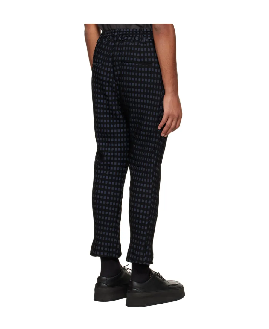 Pattered Cropped Trousers