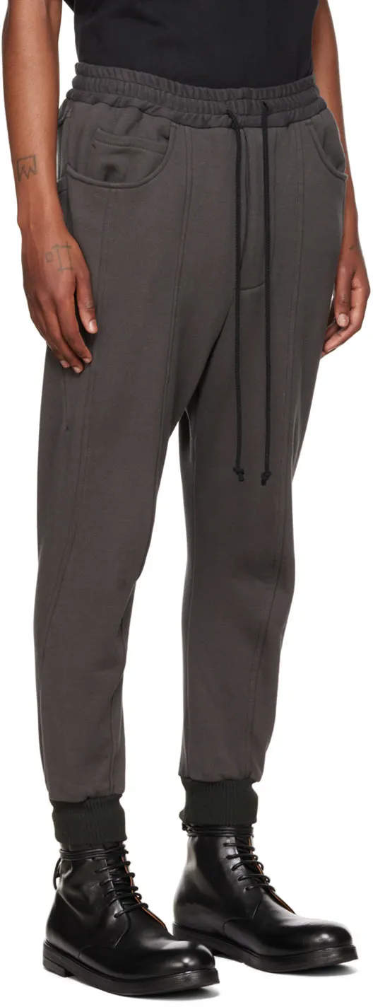 Logo Spliced Sweatpants