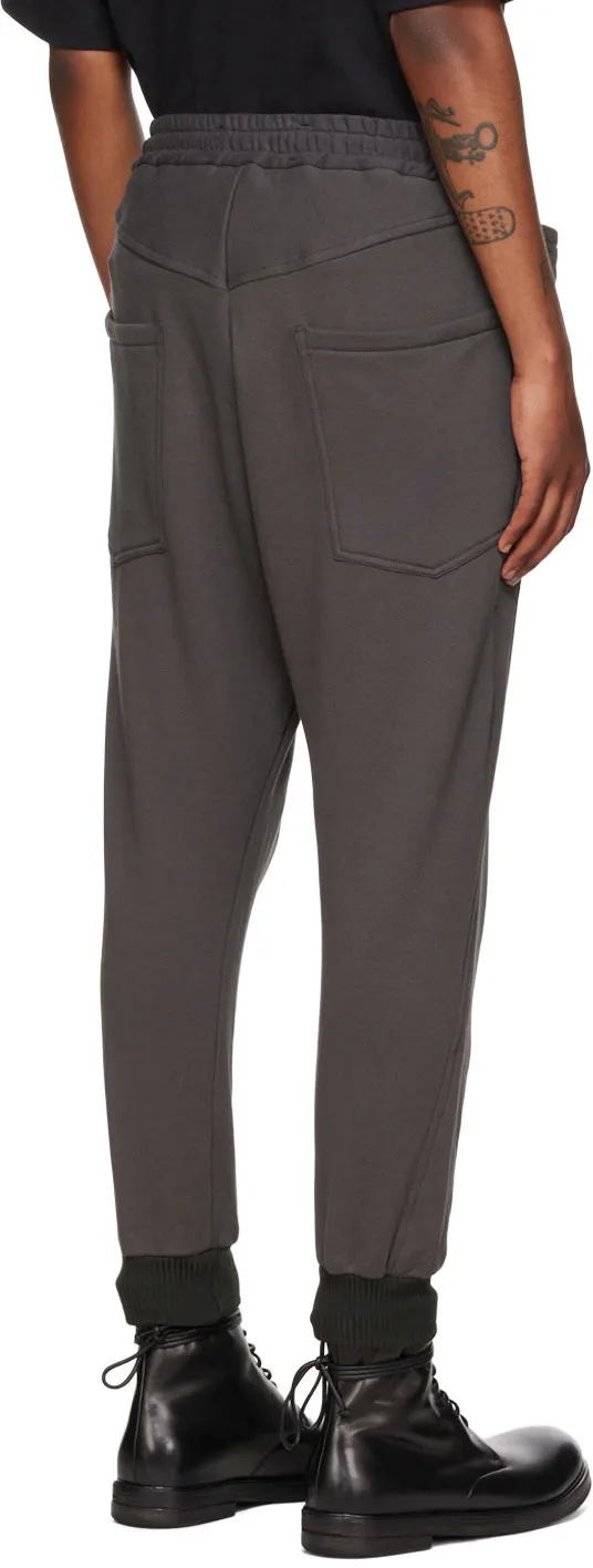Logo Spliced Sweatpants