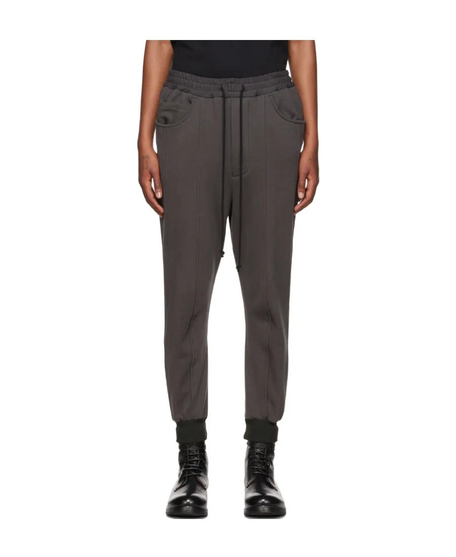 Logo Spliced Sweatpants