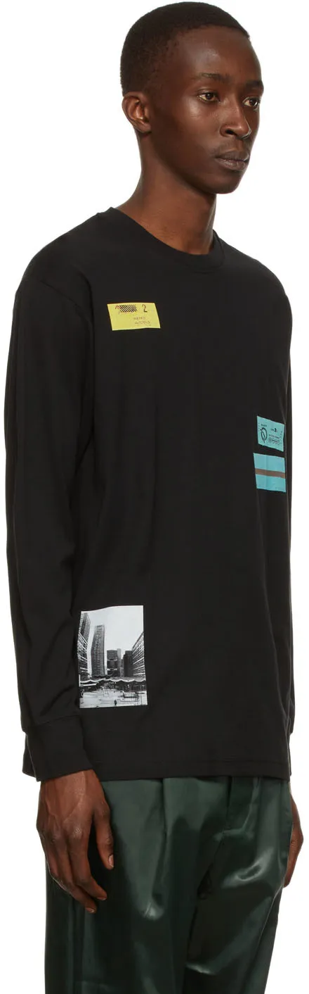 Logo-Print Long-Sleeve T-Shirt