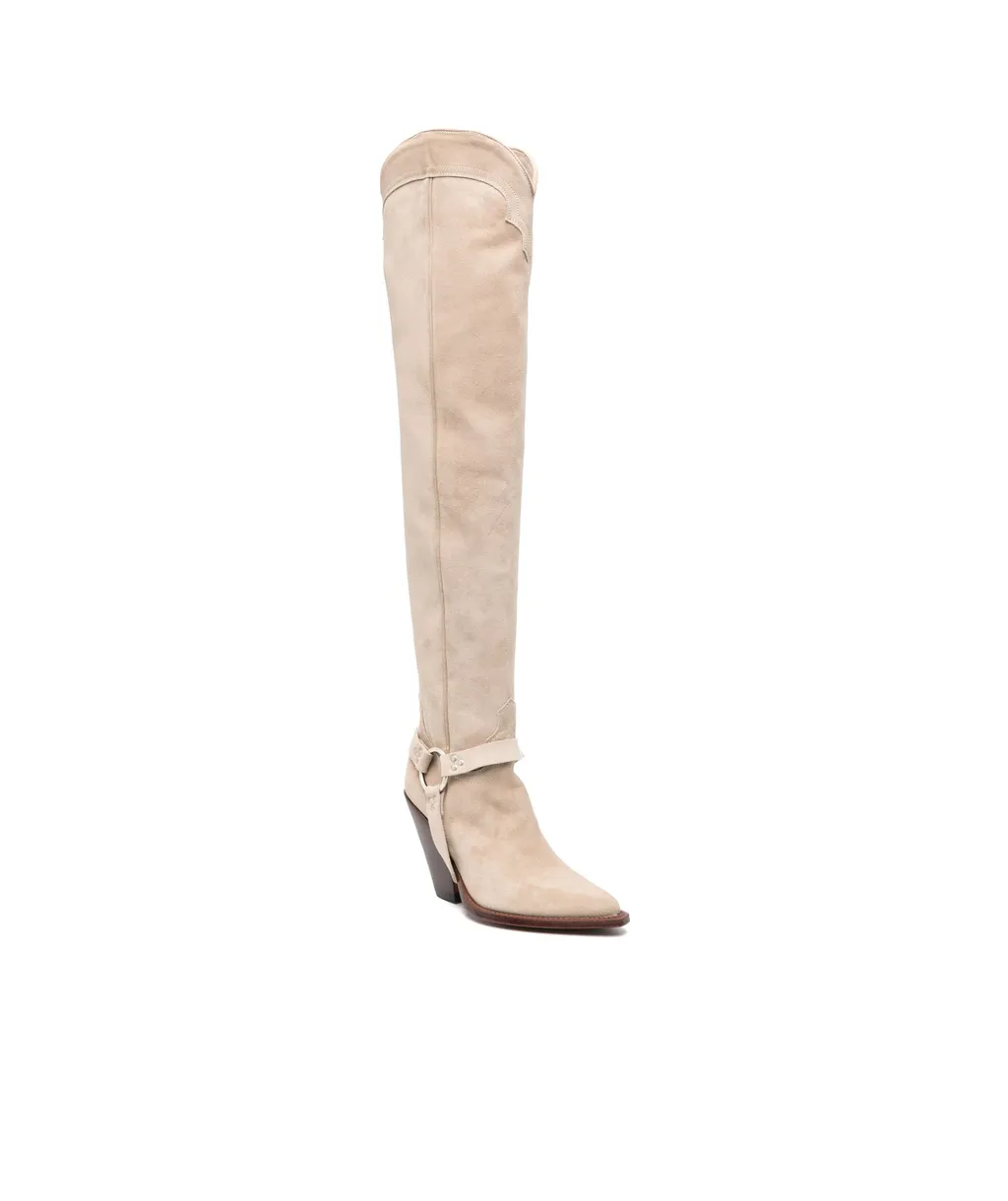 Reynosa Belt 90Mm Suede Boots