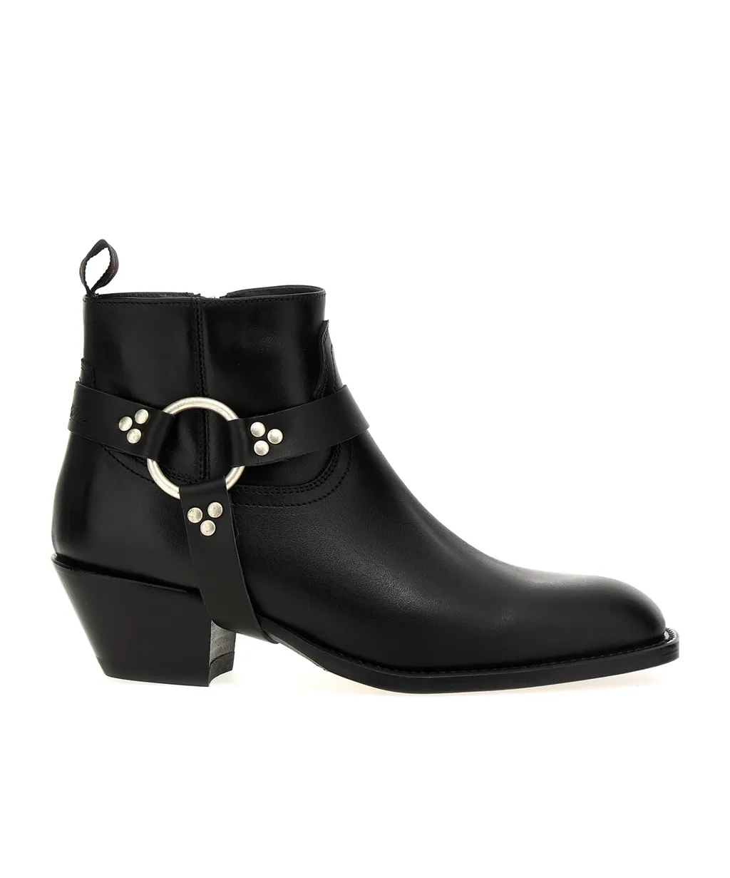 Dulce Belt Ankle Boots