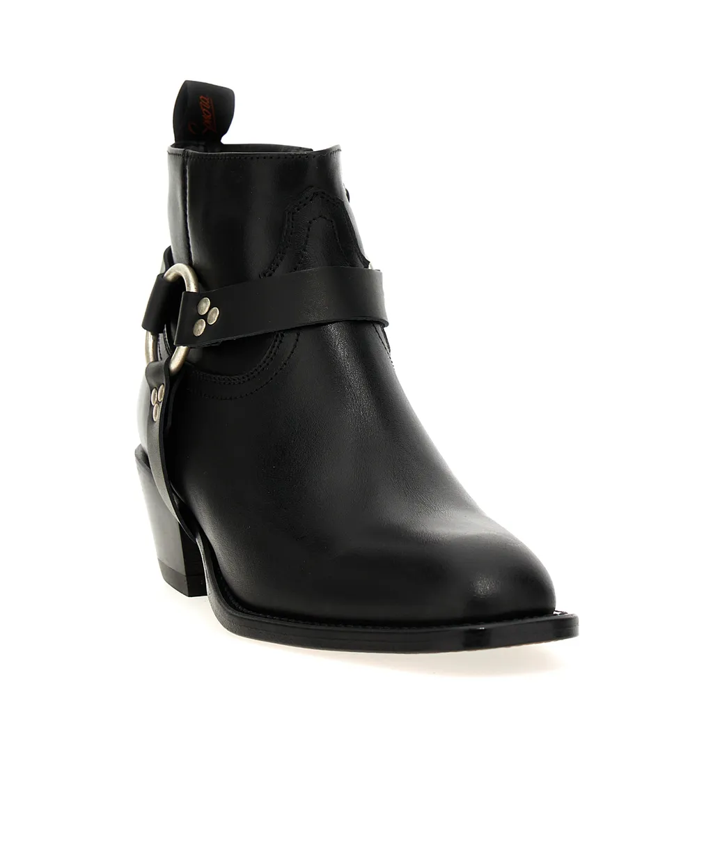 Dulce Belt Ankle Boots