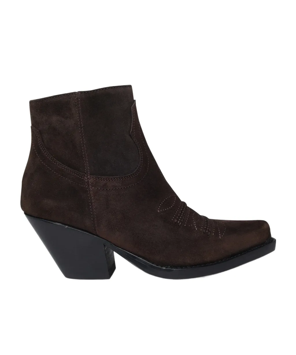 Hidalgo 85Mm Leather Ankle Boots