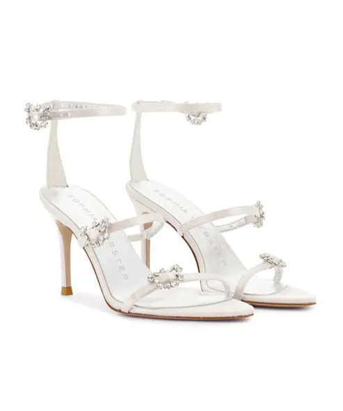 Pointed High-Heeled Sandals