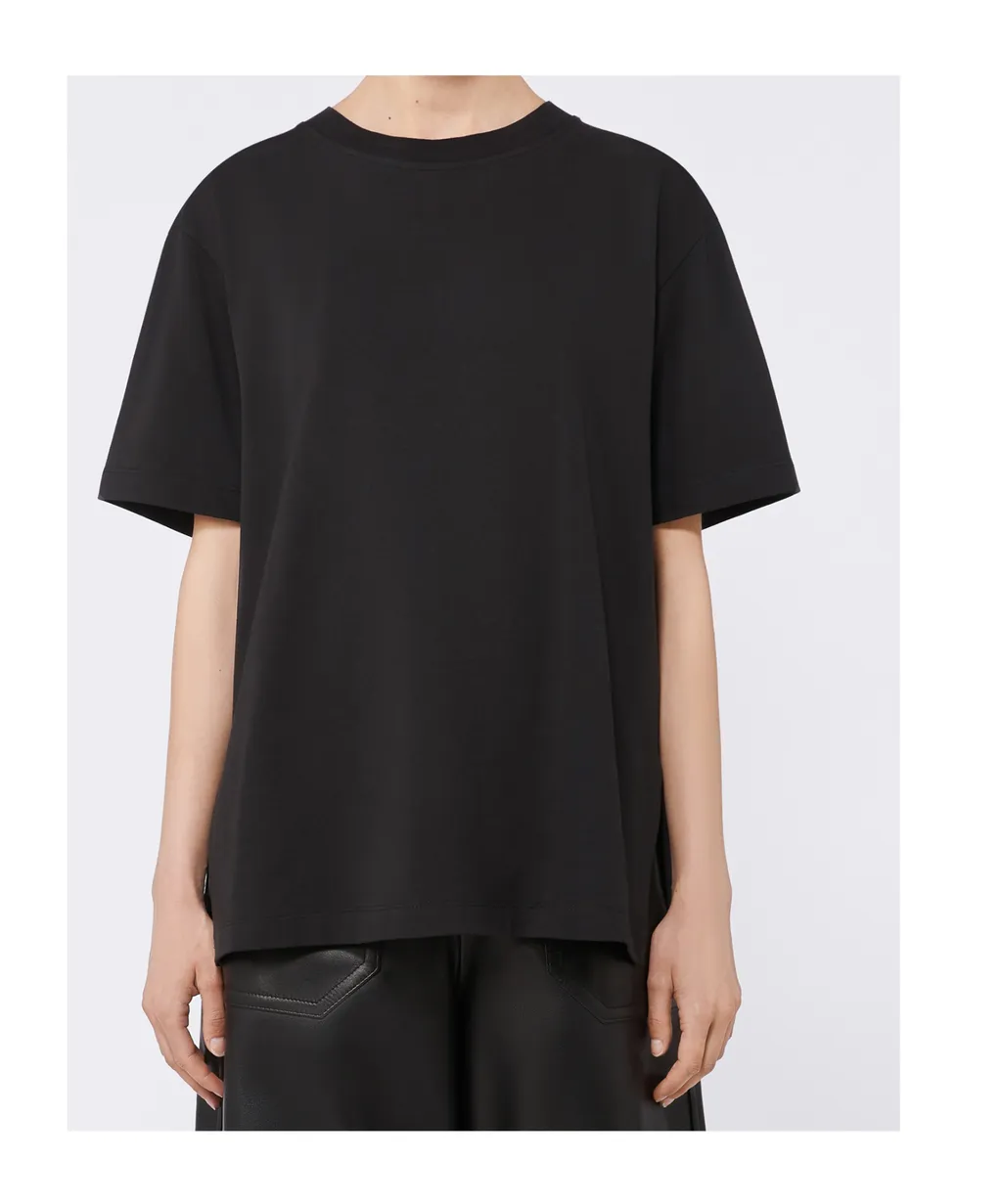 Crewneck Fringed T-Shirt