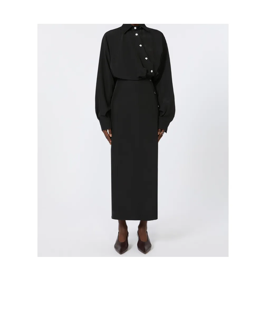 Asymmetrical Shirt Dress