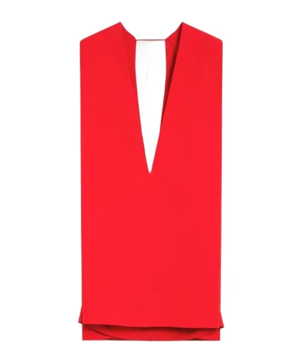 Agrume 1234 V-Neck Sleeveless Dress
