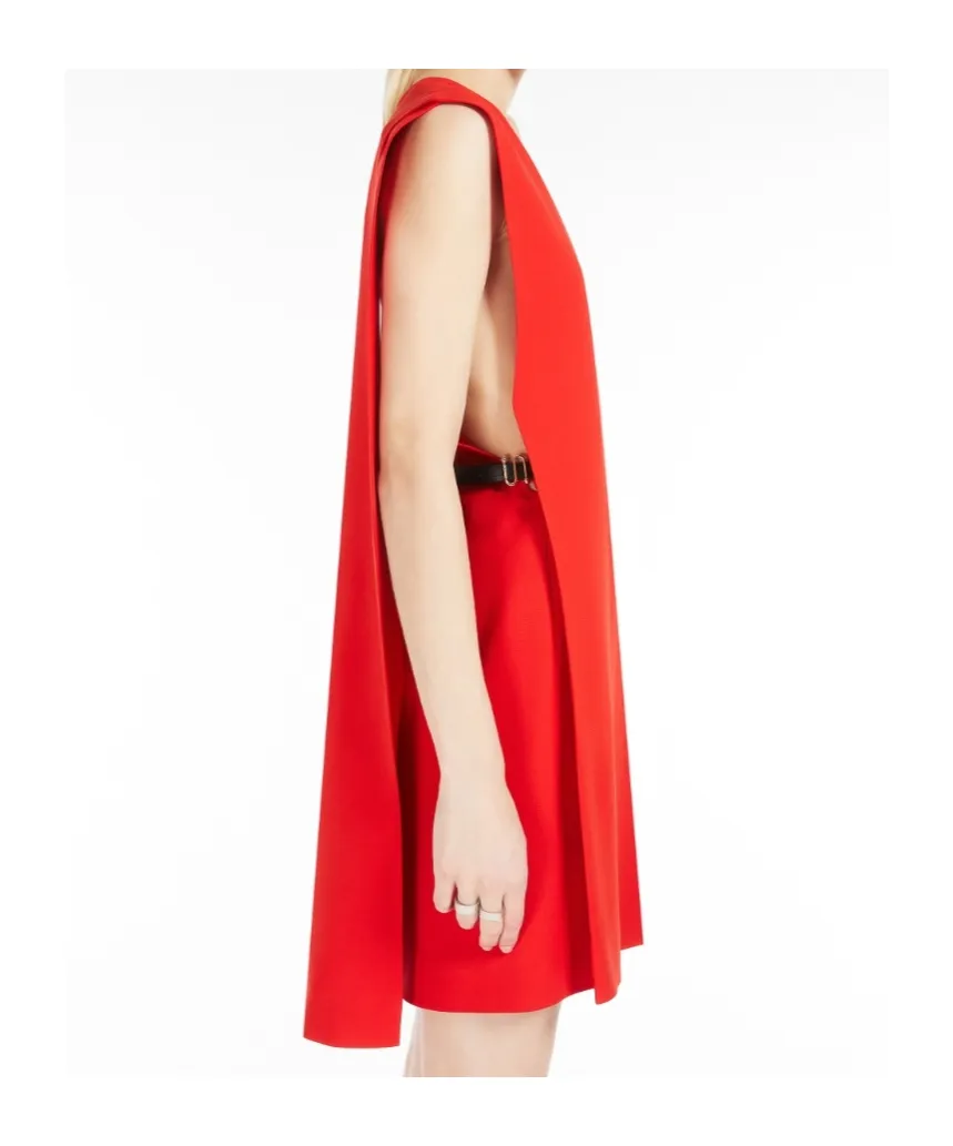 Agrume 1234 V-Neck Sleeveless Dress